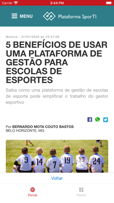 Screenshot #3 pour Escola Furacão Cachoeirinha