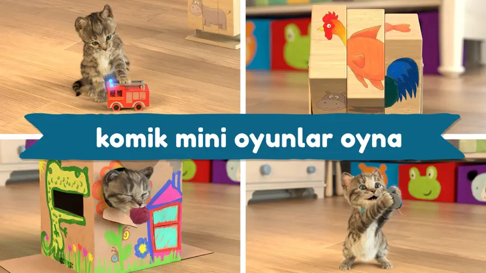 Minik Kedicik App 3+ iPhone Ekran Görüntüsü 2