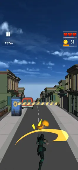 Game screenshot Ninja Runner Go Fruit Cutter apk