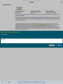 Cisco eReader screenshot 5