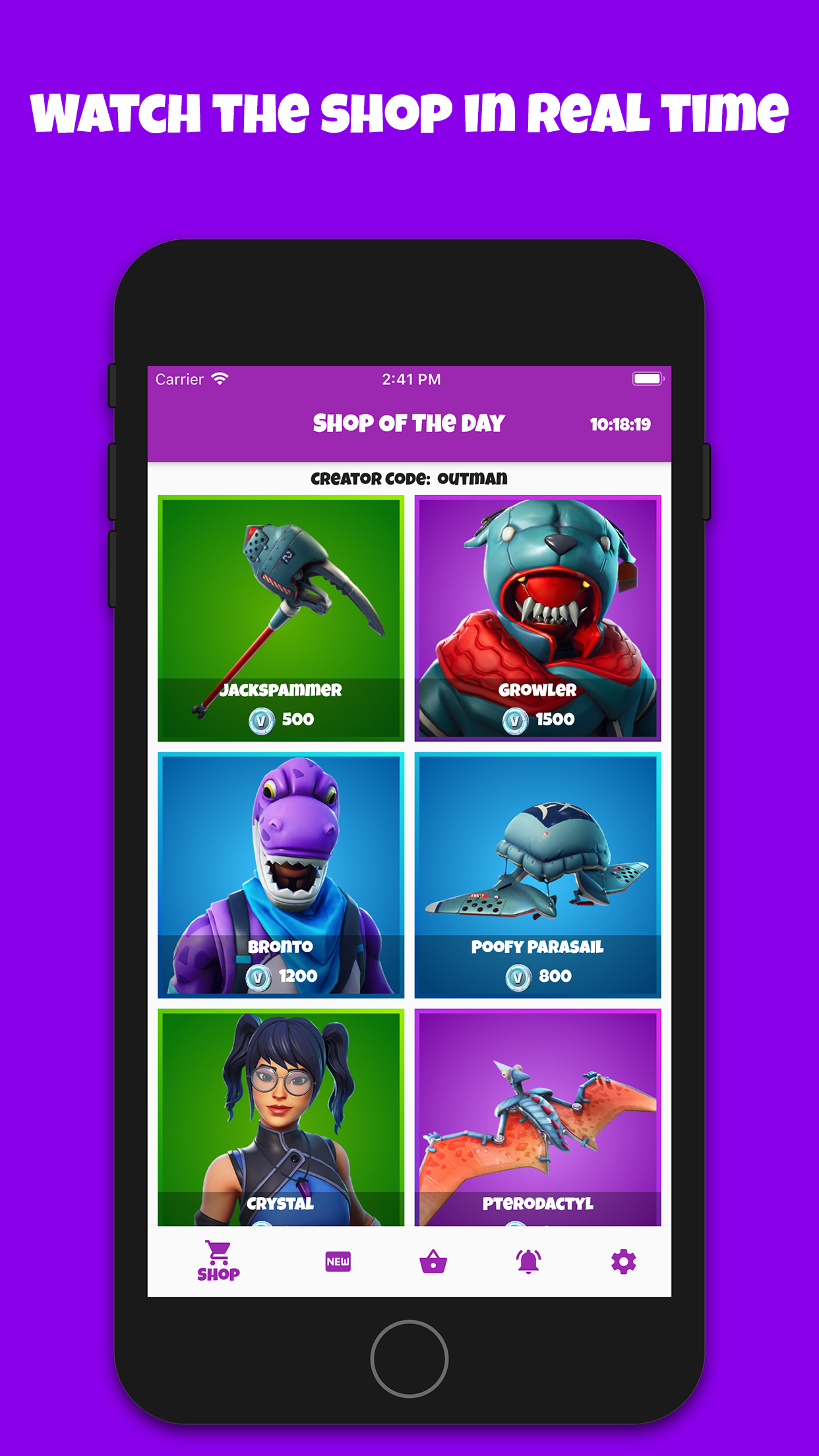 Shop Of The Day for Fortnite