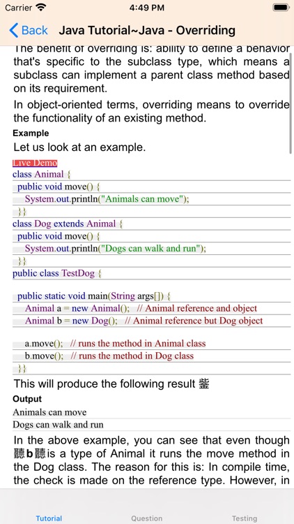 Java Question for Interview