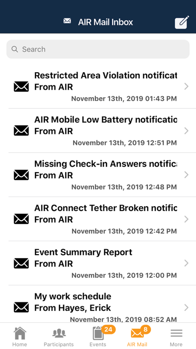 AIR Supervsior Screenshot