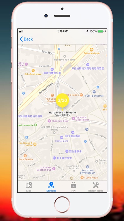 Where is the bicycle