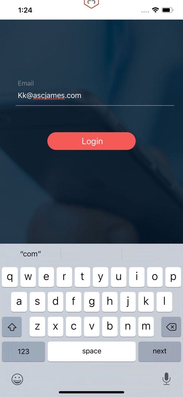 iPhone screenshot