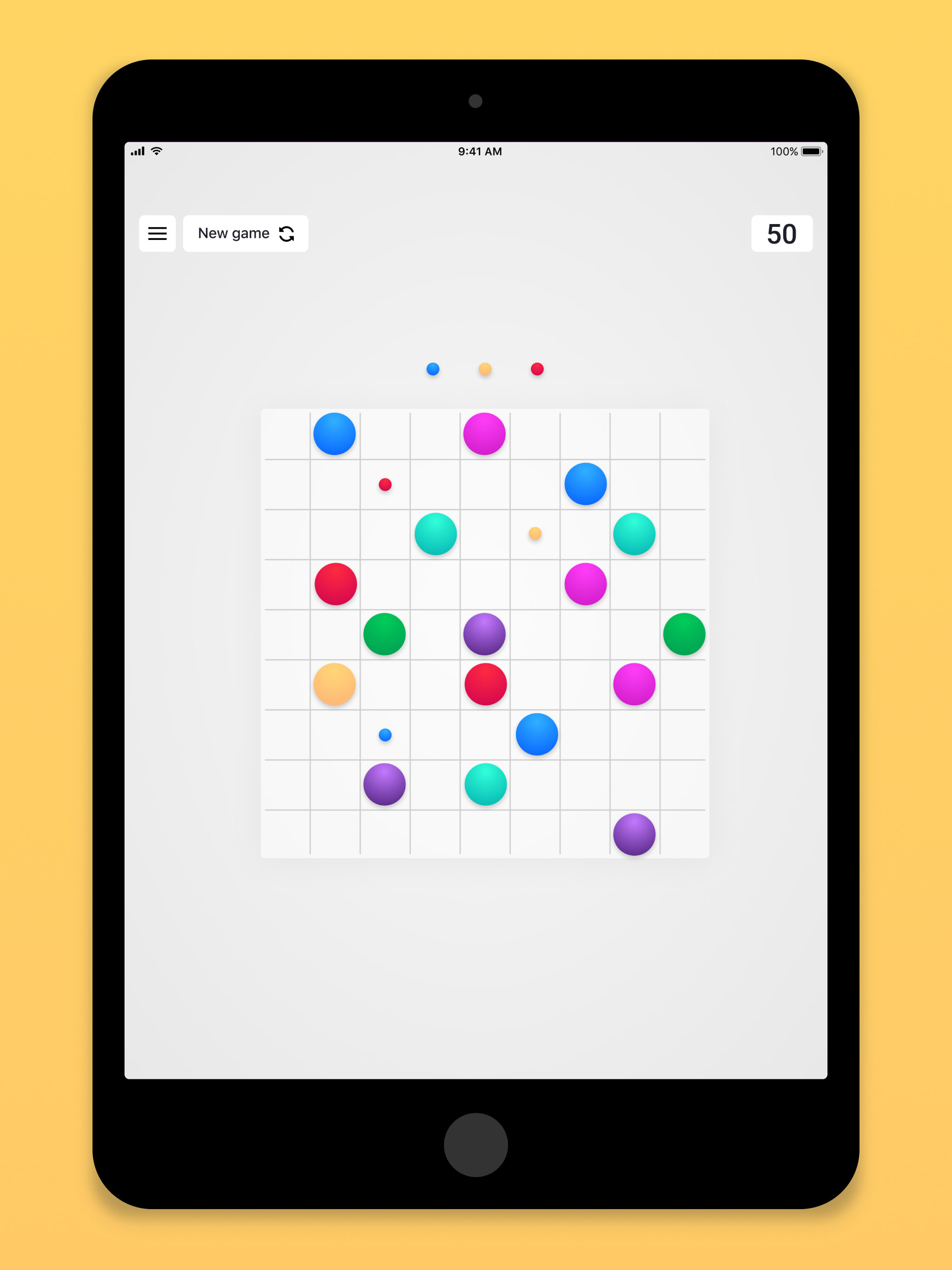 Color Lines 98 Bubbles Classic screenshot 4