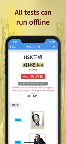 Game screenshot HSK-3 online test / HSK exam apk