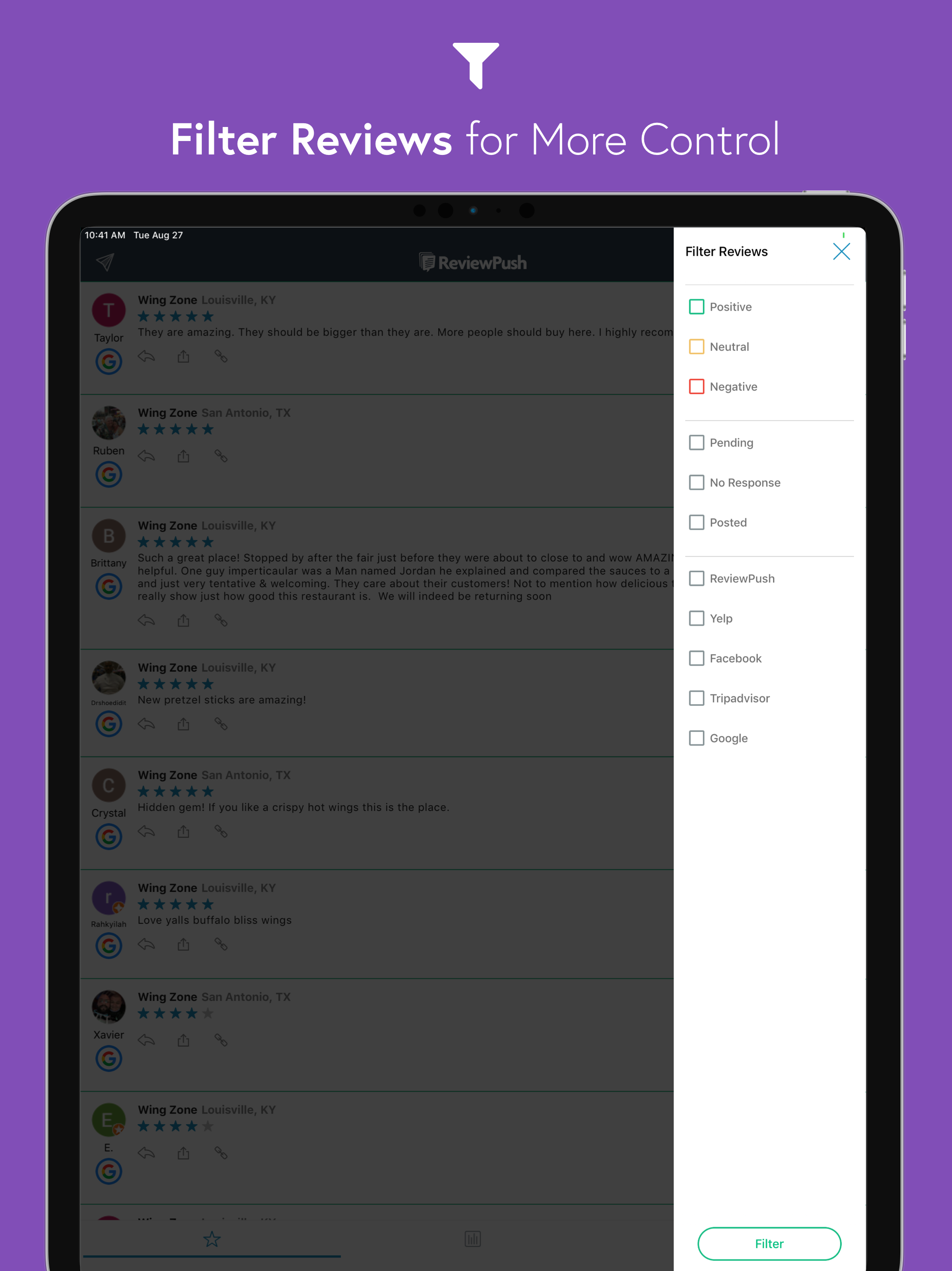 ReviewPush for Business Owners