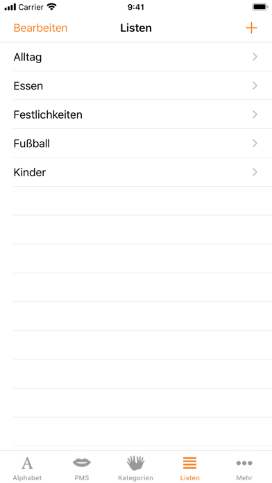 Gebärdensammlung (GuK) iPhone screenshot 5 - Education app
