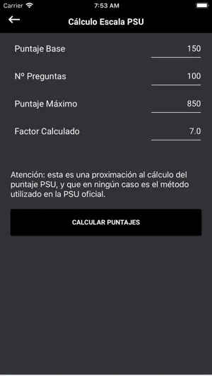 Escala de Notas screenshot 2