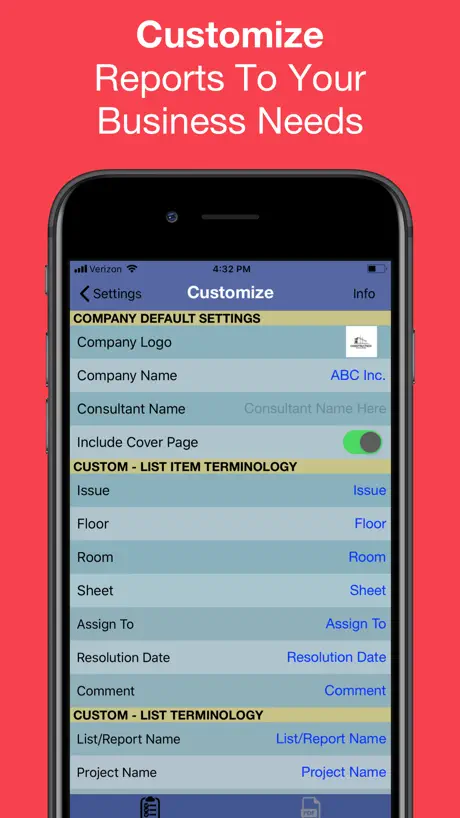 Punch List & Site Audit Report