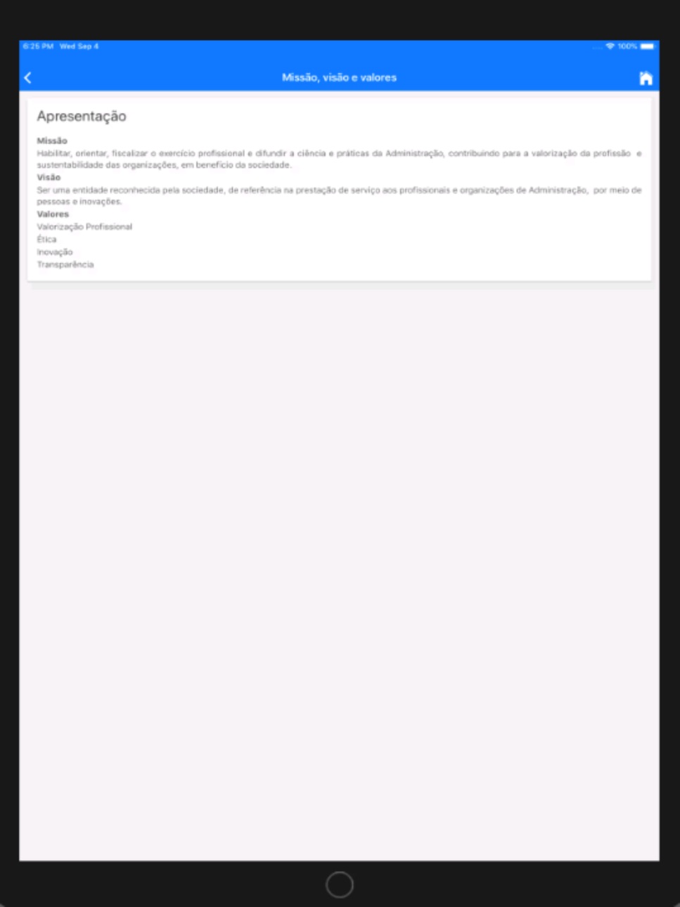 iPad screenshot