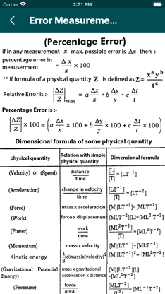 Physics Formula screenshot 2