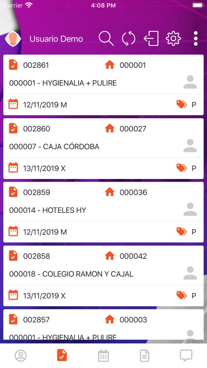 Partes y Personal screenshot-3