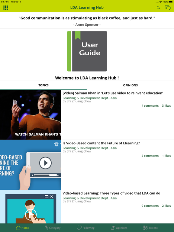 Screenshot #4 pour LDA Learning Hub