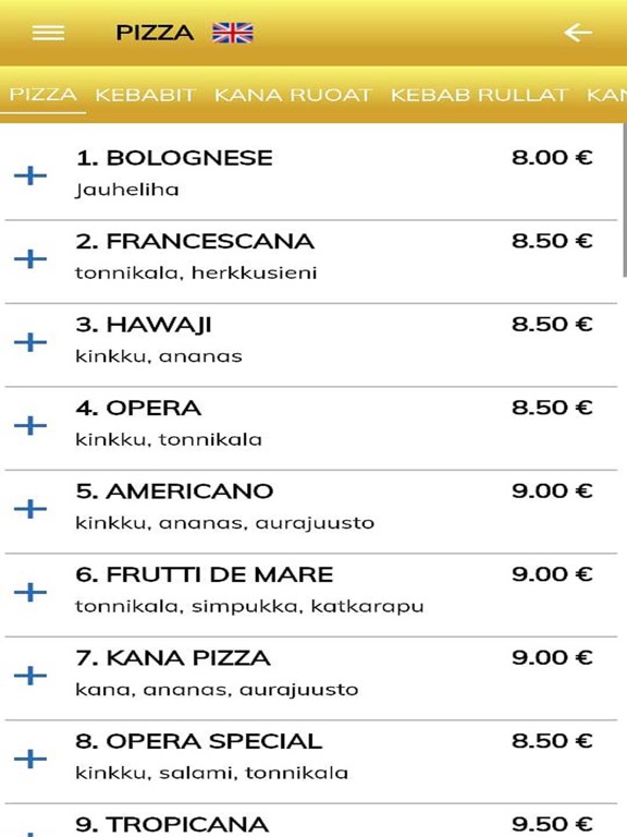 Screenshot #6 pour Matinkylän kuningas Ravintola