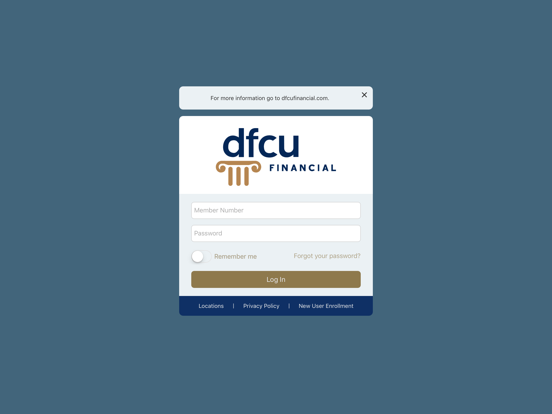 Screenshot #4 pour DFCU Mobile