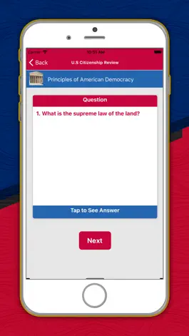 Game screenshot U.S. Citizenship Exam Review hack