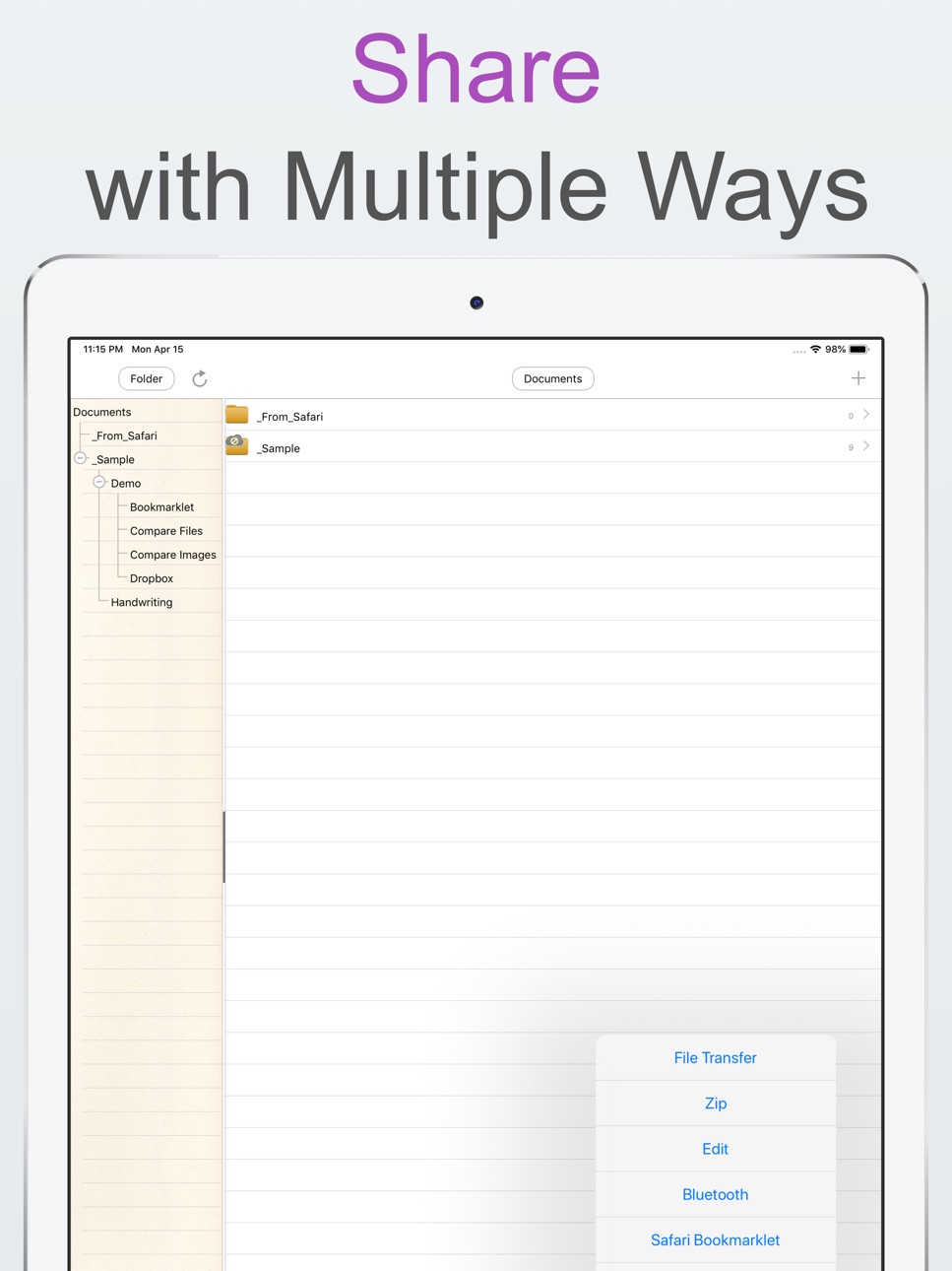 iPad screenshot