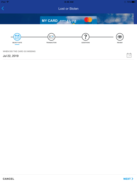 GenFed Cards iPad screenshot 6 - Finance app