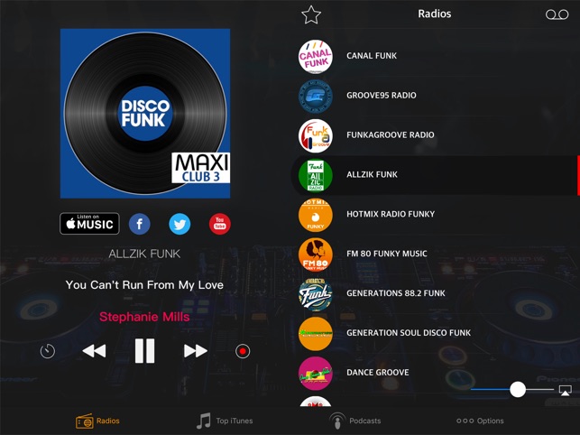 FUNK RADIO - Disco Funk Music dans l'App Store