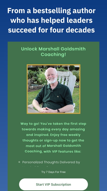 Marshall Goldsmith Coaching screenshot-3