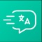This app is a fast translator with speech recognition