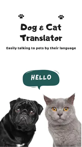 Game screenshot Dog & Cat Translator: Pet Chat mod apk