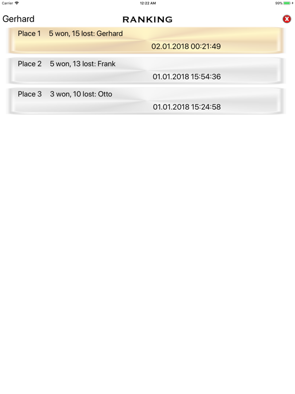 Target Four iPad screenshot