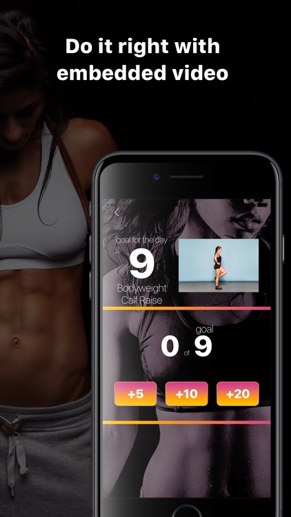 Perfect legs & thighs. Fitness screenshot-3