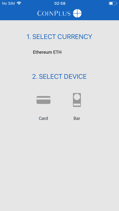 COINPLUS Screenshot
