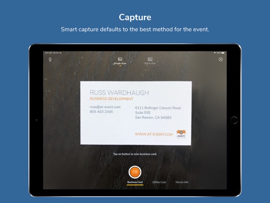 atEvent iPad screenshot 2 - Business app