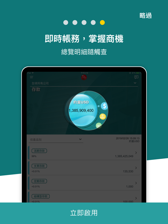 中信行動企業家 iPad screenshot