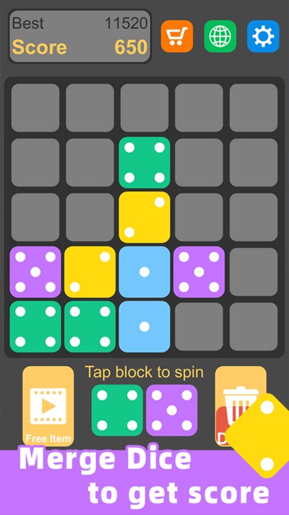 Match Match Dice Merge