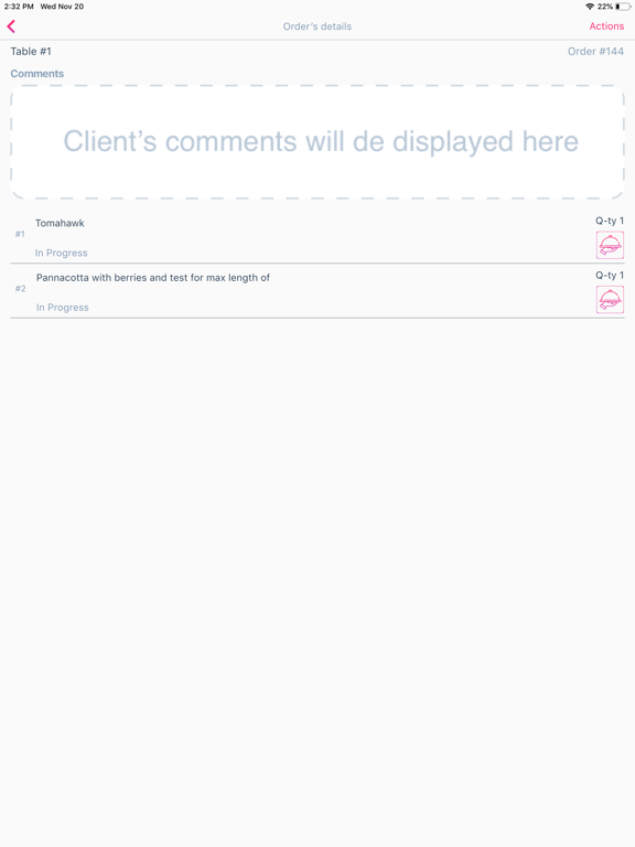 Screenshot #6 pour Waiter Genius Staff