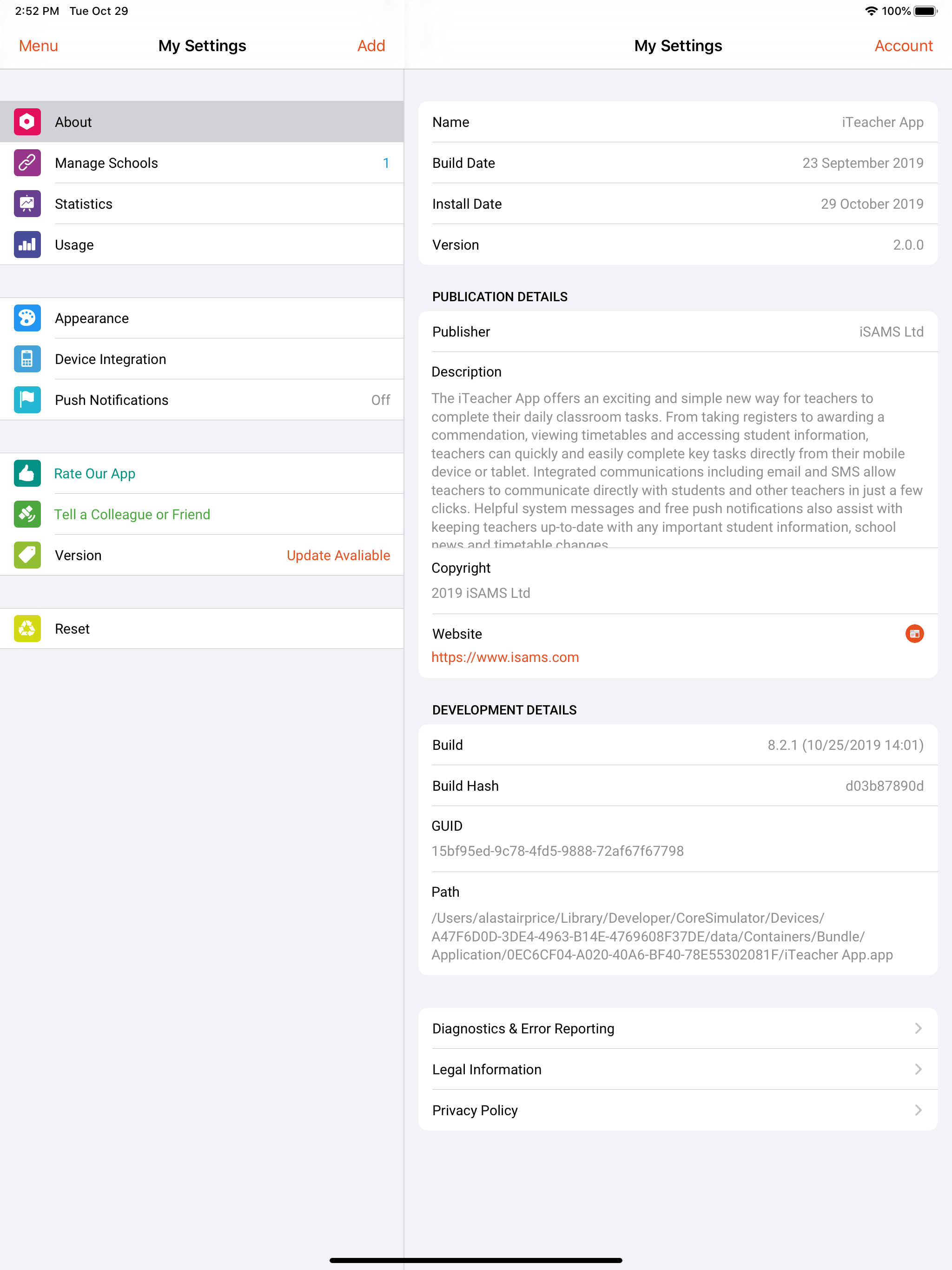 iTeacher App screenshot 14