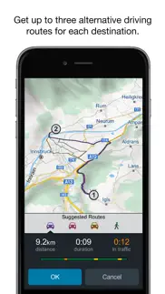 genius maps: gps navigation iphone screenshot 3