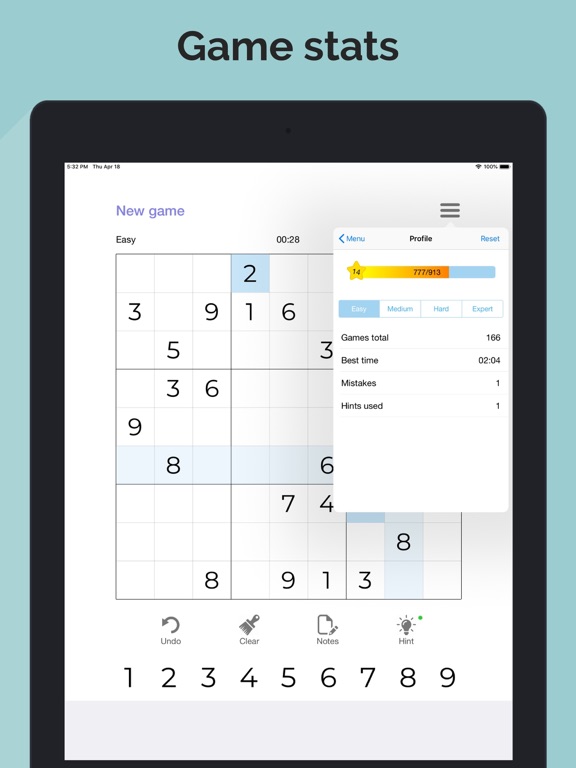Screenshot #6 pour Sudoku - Mental agility game