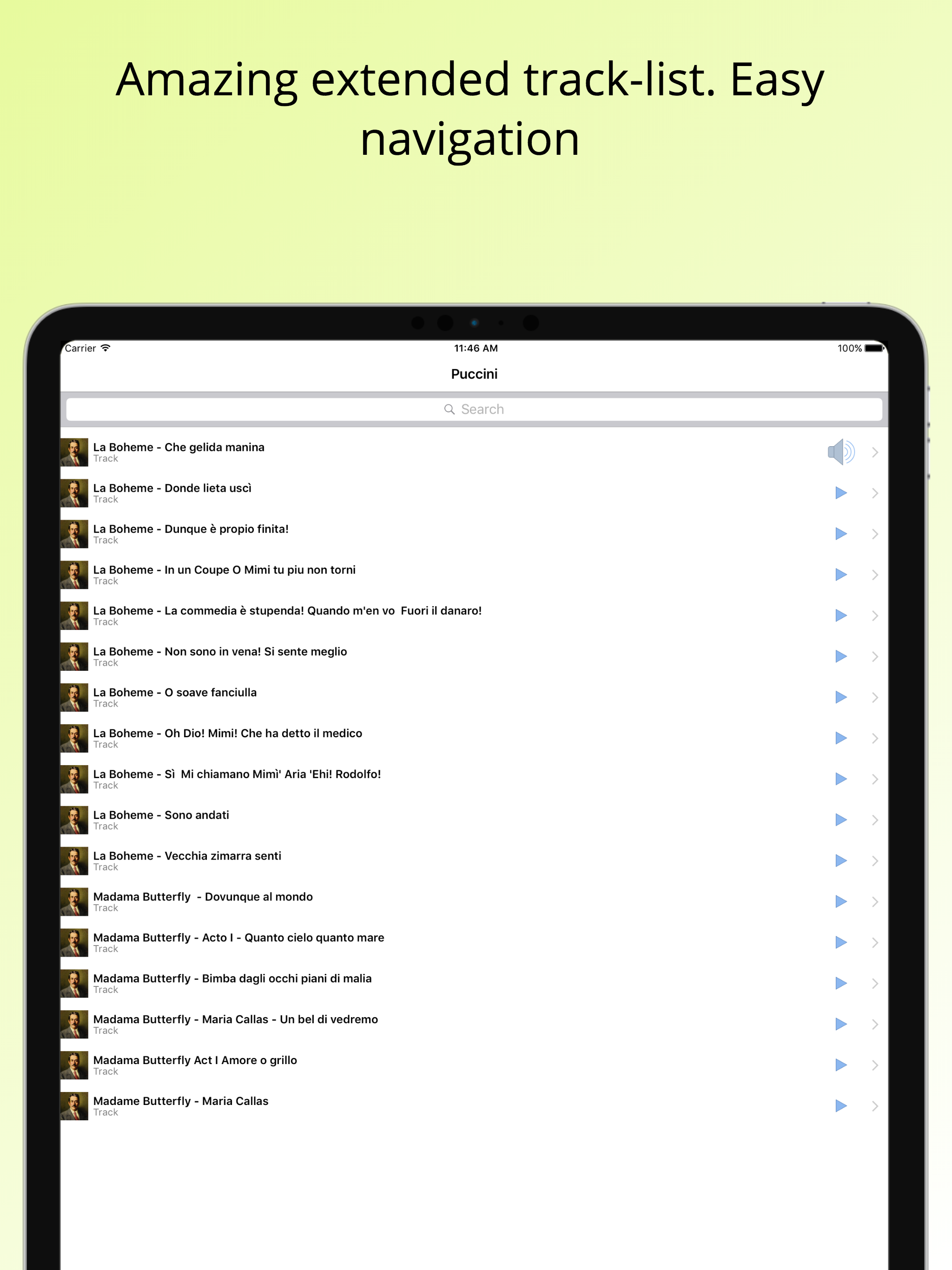 The Best of Puccini Music App