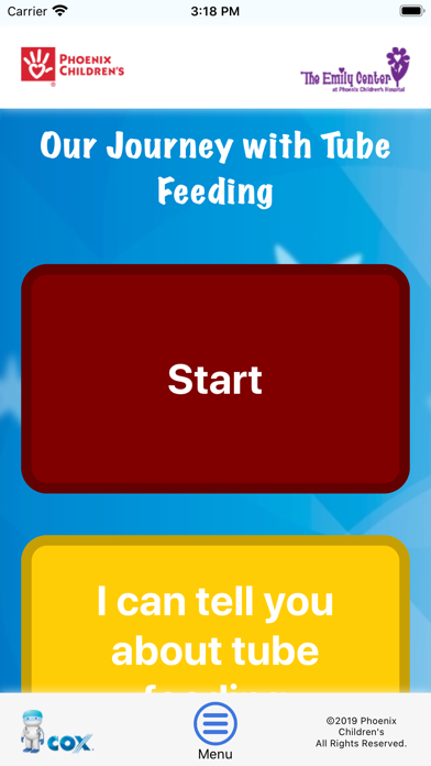 Screenshot #1 pour Our Journey with Tube Feeding