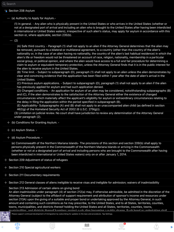 Screenshot #2 for Immigration