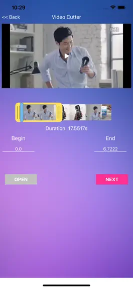 Game screenshot Video Cutter - Mp4 Cutter apk