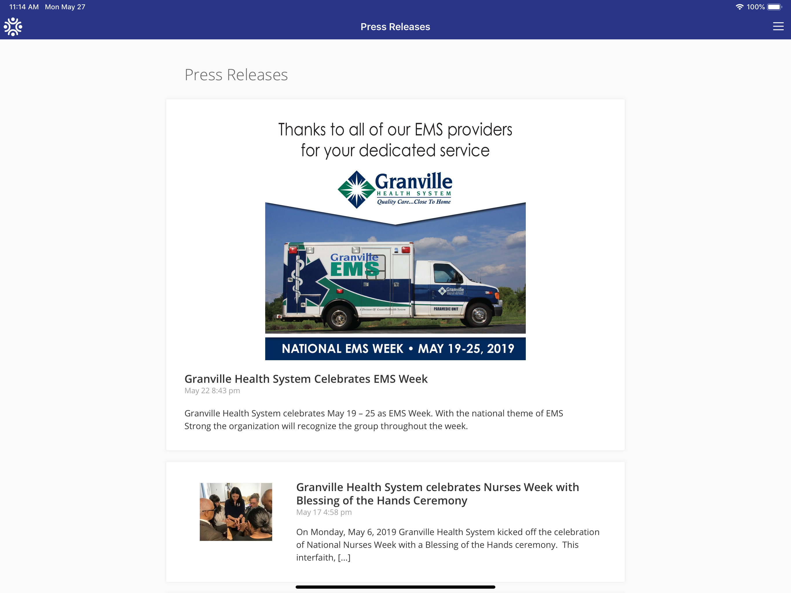 GranvilleOne-Granville Health