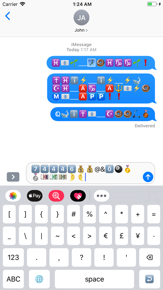 #1. EmojiFont - Keyboard (iOS) 게시자: Ethan Sarif-Kattan