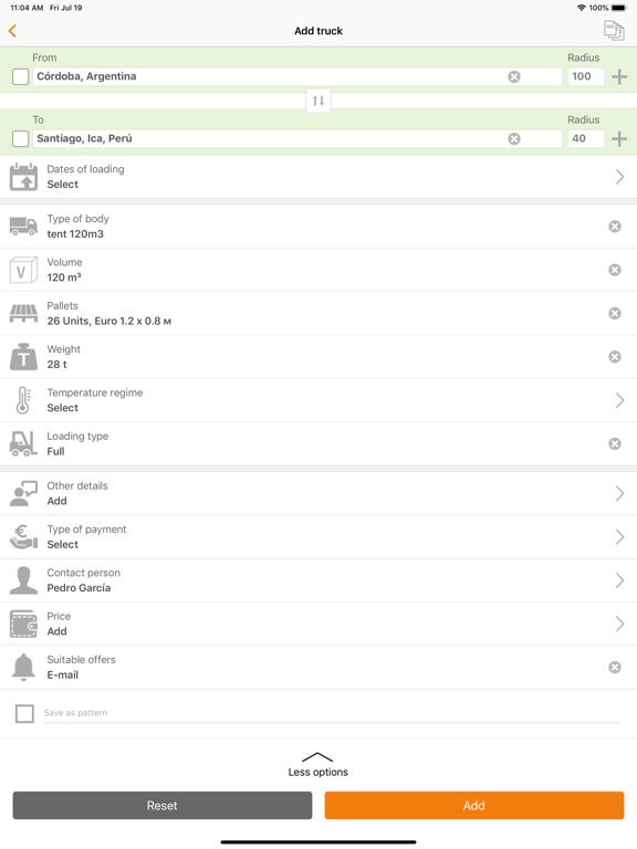 CargaRápido iPad screenshot