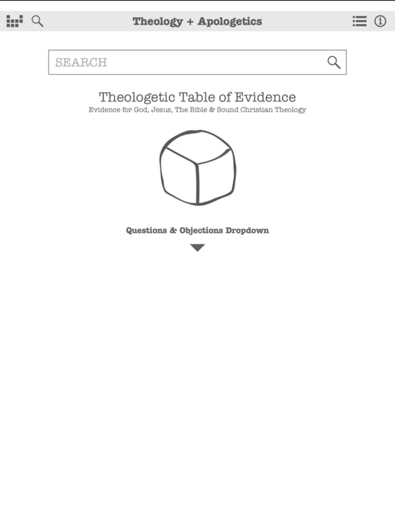 Theo Tab iPad screenshot 1 - Education app