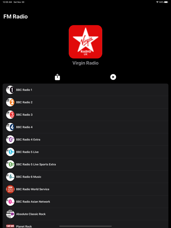 Screenshot #1 for FM Radio - Local City &Country