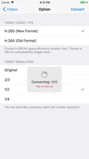 How to cancel & delete h.265 : h.264 cross converter 1