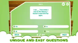 Learning Prepositions Quiz App screenshot 5