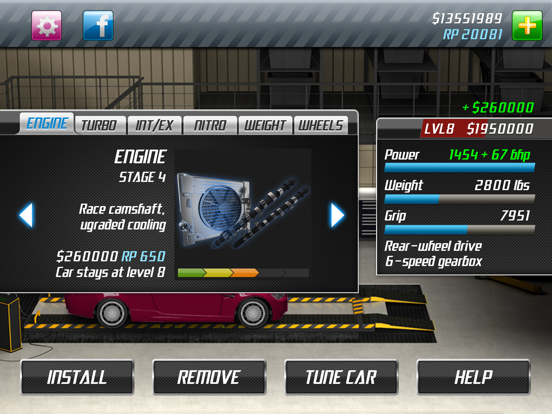 Screenshot #6 pour Drag Racing Classic